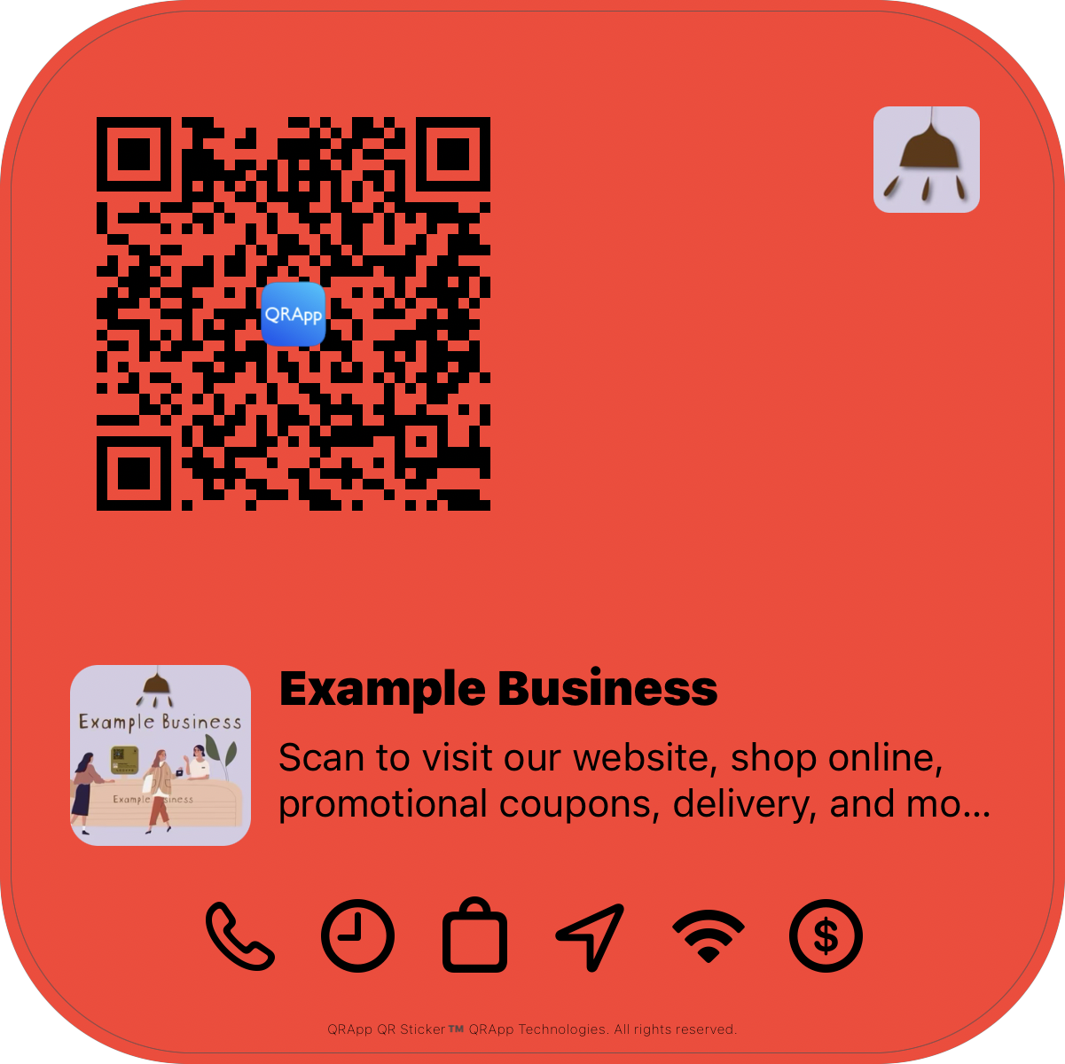 Create a QR code for your website. Free.
